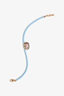 The Confessions Choker in Icy Blue