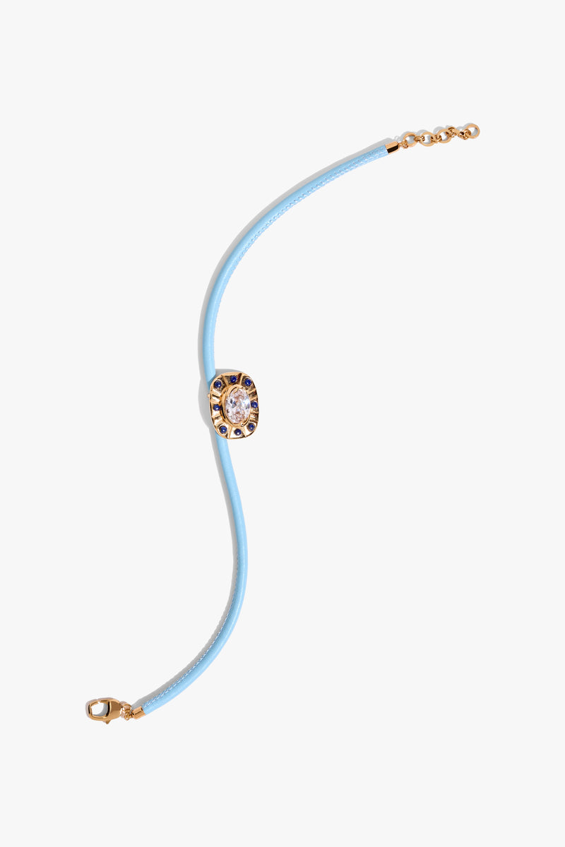 The Confessions Choker in Icy Blue