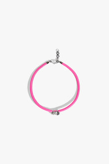 The Confessions Choker in Pink Spritz
