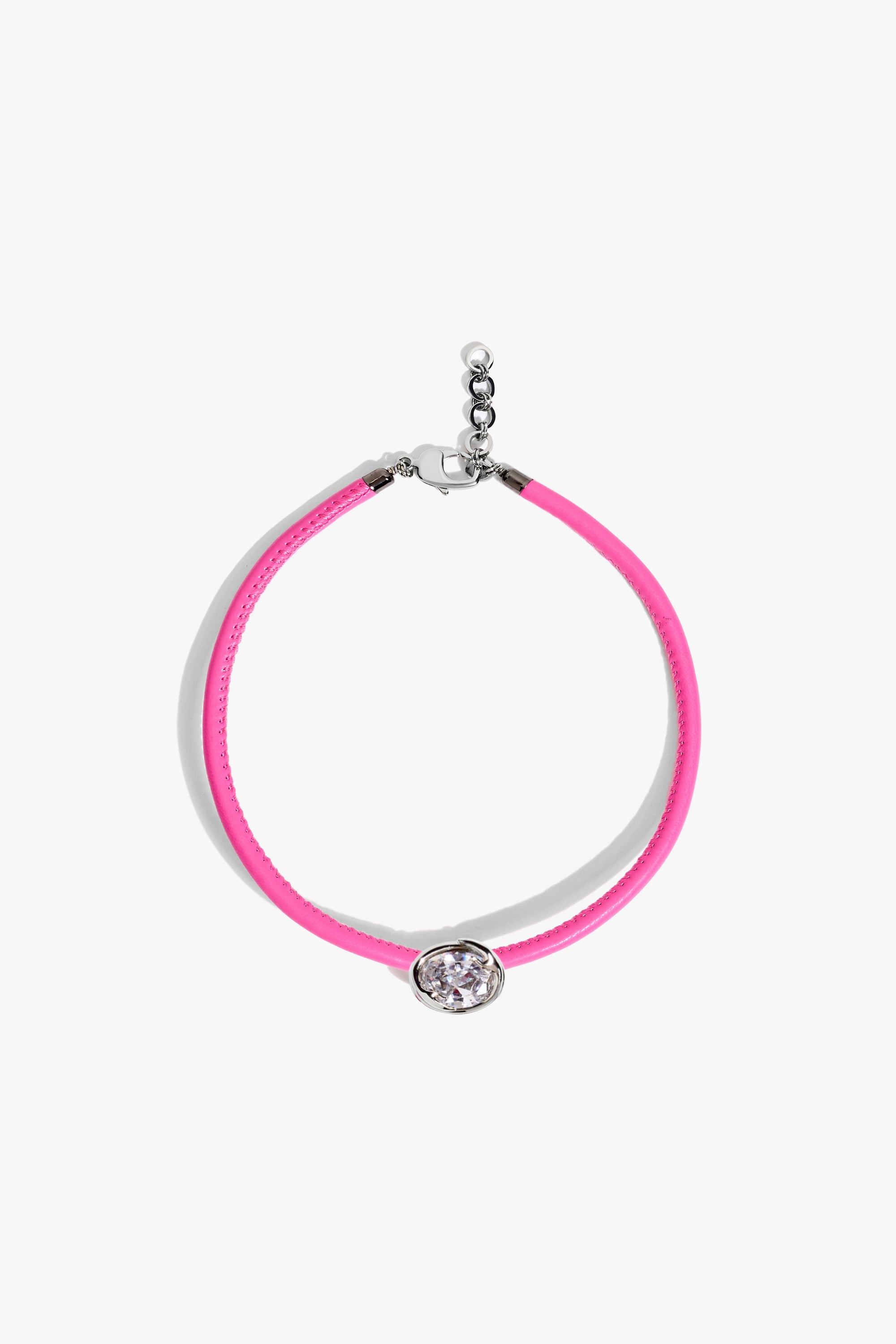 The Confessions Choker in Pink Spritz