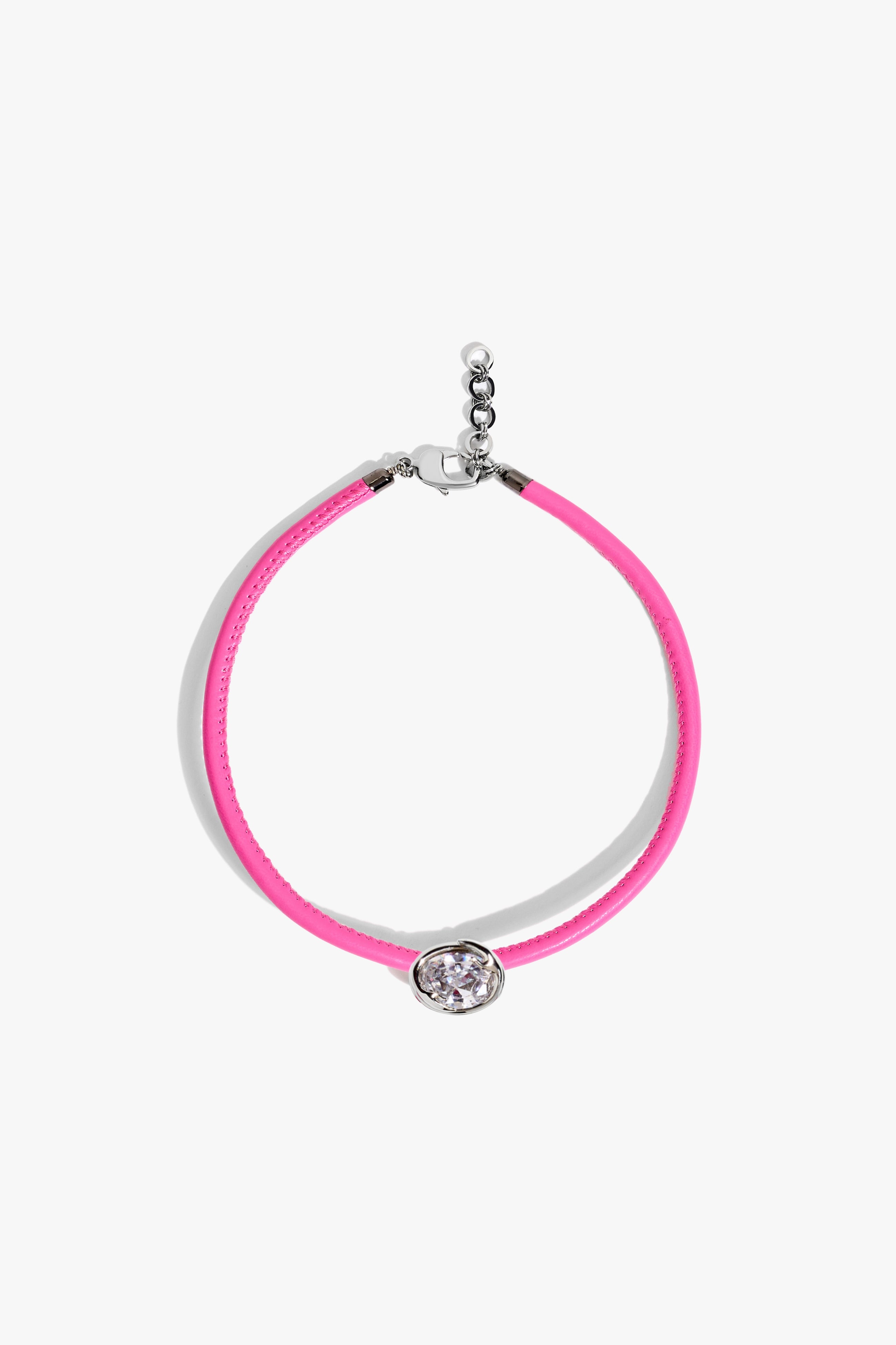 The Confessions Choker in Pink Spritz