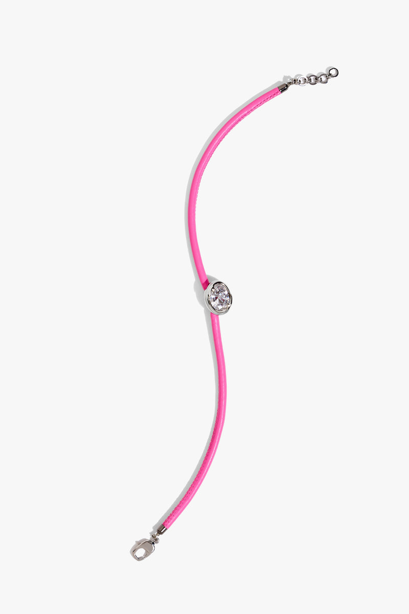 The Confessions Choker in Pink Spritz