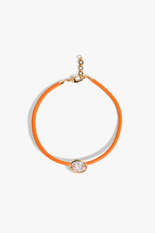 The Confessions Choker in Sunset Orange
