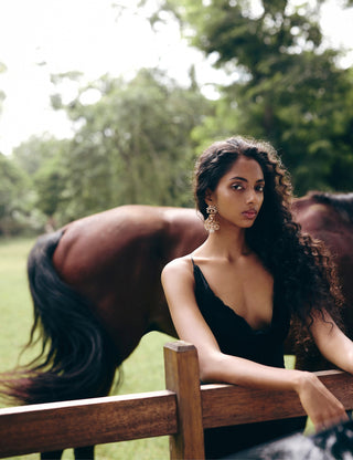 Pearl of the Moon Jhumkas