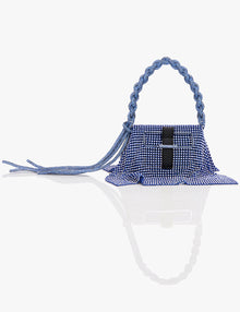 Blue Vegan Leather Bags For Women 
