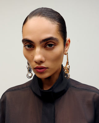 Koko Sigil Pin Earrings