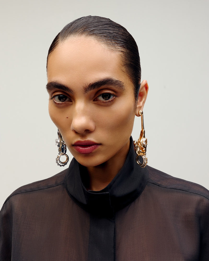 Koko Sigil Pin Earrings