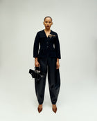 The Koko Runway Klutch in Cosmos Black