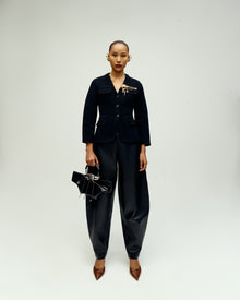 The Koko Runway Klutch in Cosmos Black