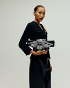 The Koko Runway Klutch in Cosmos Black