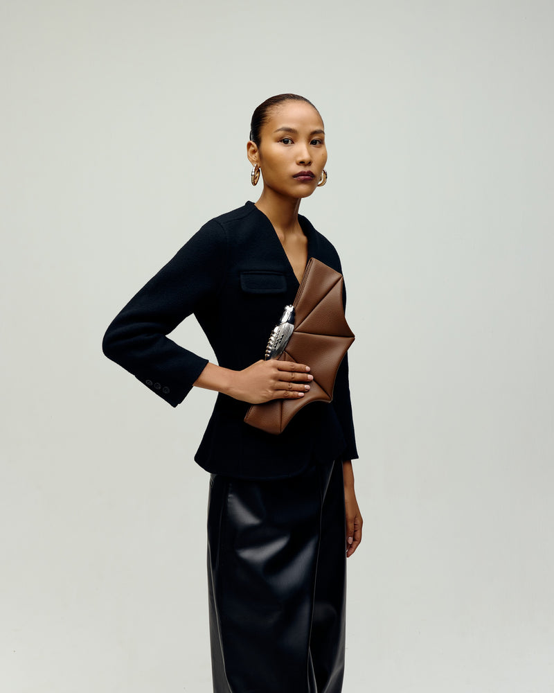 The Koko Klutch in Mocha Brown
