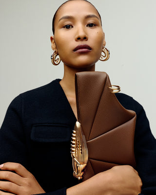 The Koko Klutch in Mocha Brown