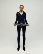 Koko Aeronaut Runway Klutch in Noir