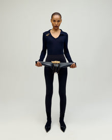 Koko Aeronaut Runway Klutch in Noir