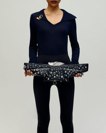 Koko Aeronaut Studded Klutch in Noir