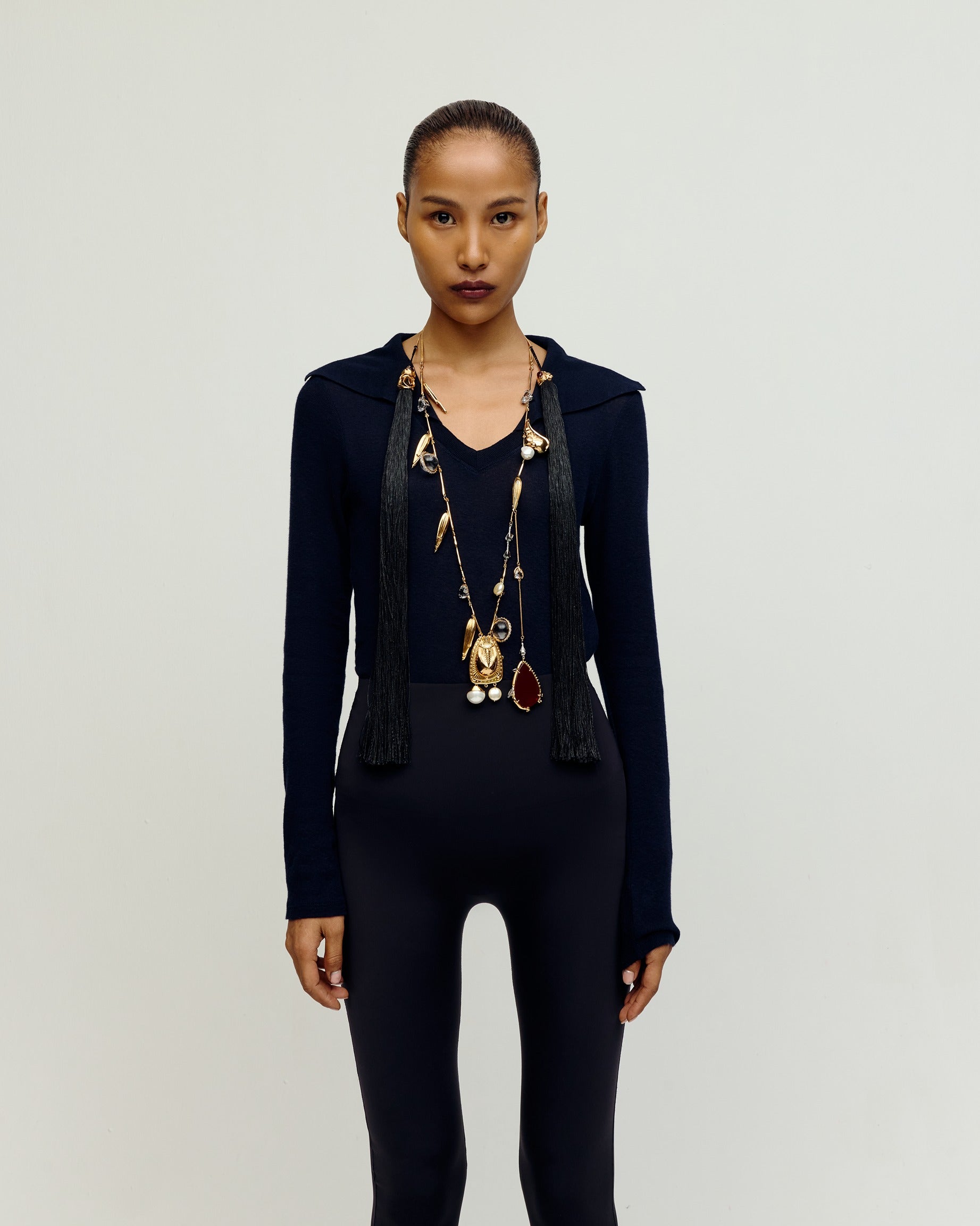 Koko Relic Tassel Necklace