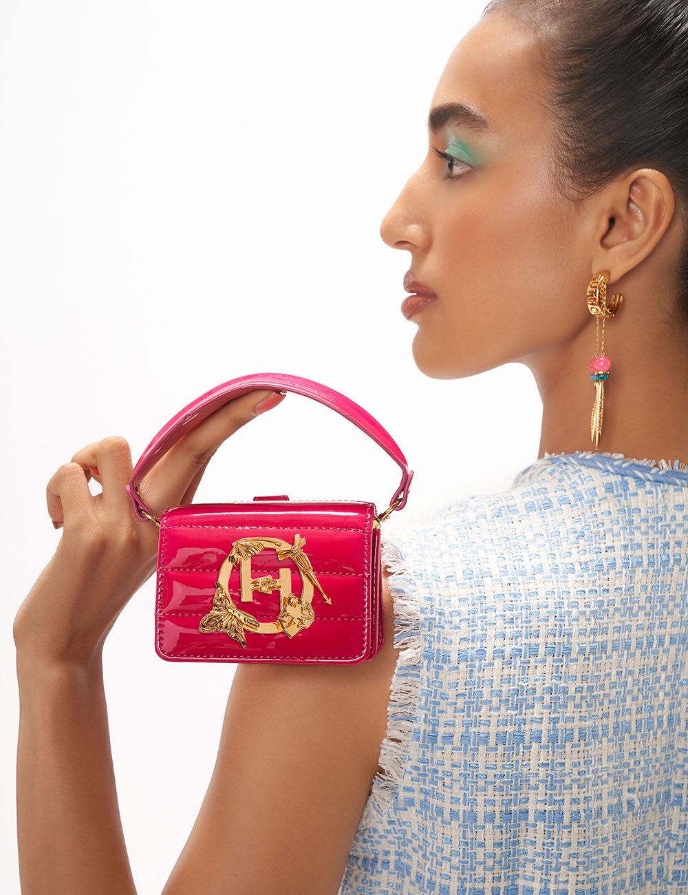OH V Furbie Handbag in Gina Pink