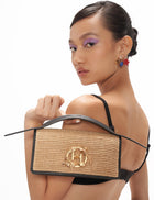 The OH V Paparazzi Handbag in Jute