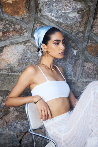 OH Poppi Lace Stud Earrings