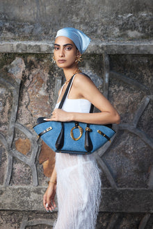 The Resort Boss Bag in Denim Blue