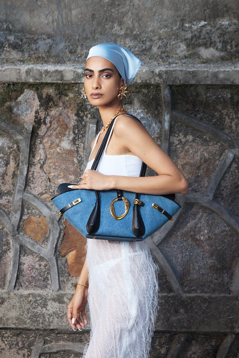 The Resort Boss Bag in Denim Blue