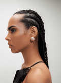 Palescent Pearl Stud Earrings