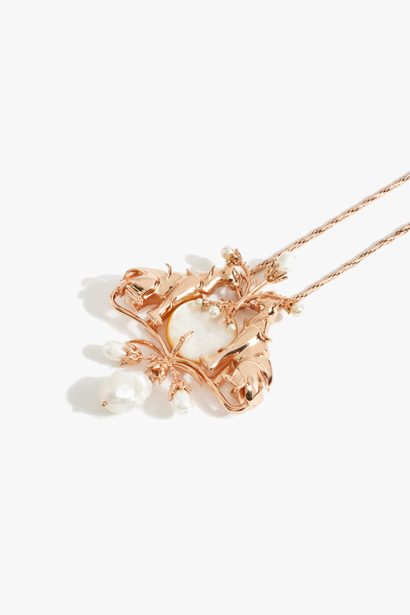 Pearl Cascade Necklace