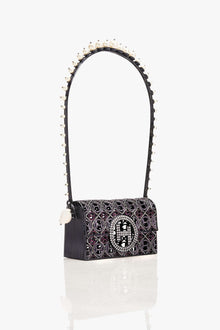 Juhi Godambe In Pico Minaudiere Couture Bag - Midnight Noir