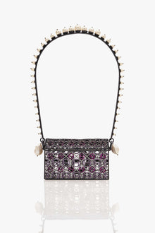 Juhi Godambe In Pico Minaudiere Couture Bag - Midnight Noir