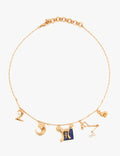 Pisces Zodiac Sign Charm Necklace
