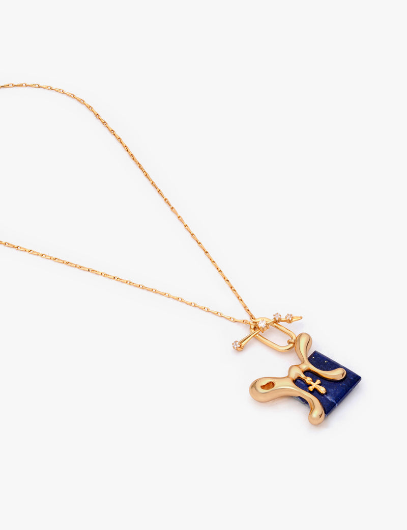 Pisces Zodiac Sign Pendant Chain