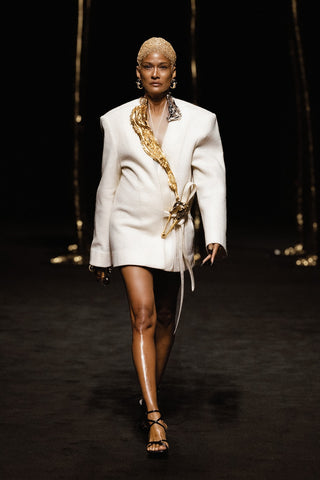 Chunky Collar Long Necklace