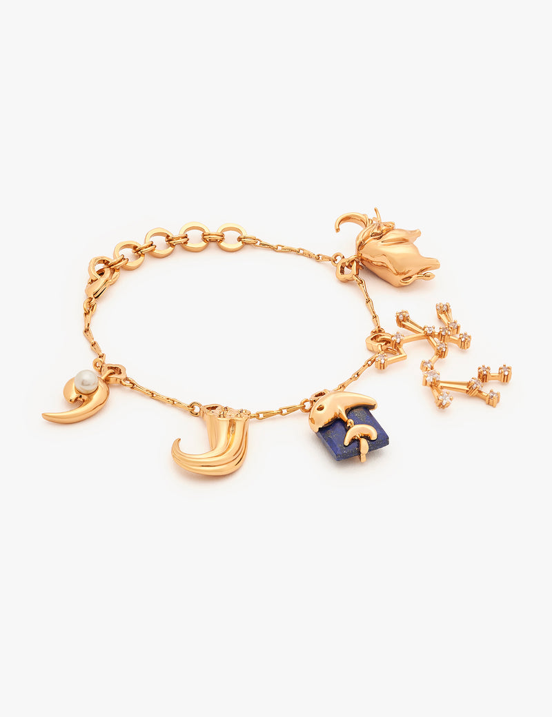 Sagittarius Zodiac Sign Charm Bracelet
