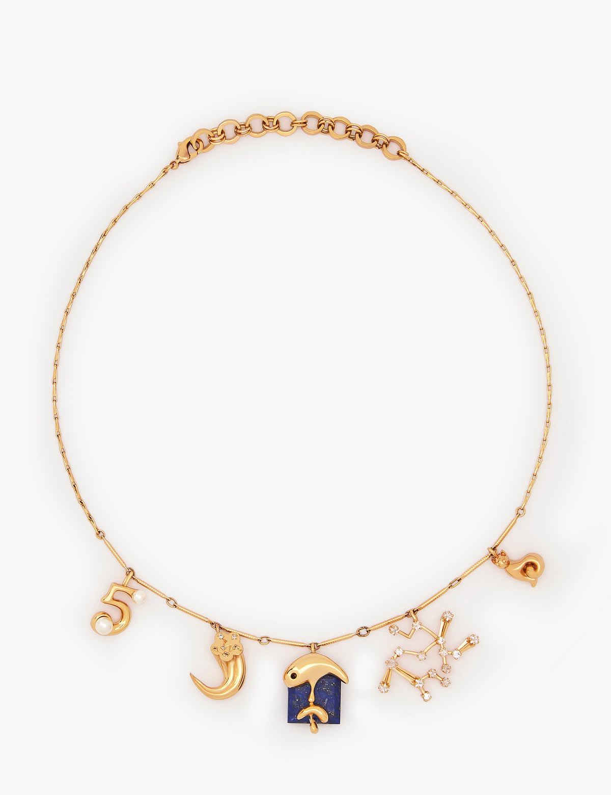 Sagittarius Zodiac Sign Charm Necklace