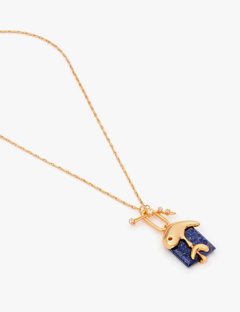 Sagittarius Zodiac Sign Pendant in 22kt Gold 
