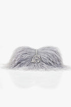 The Scarlet ƒ??Midiƒ?? Bag in Silver Grey