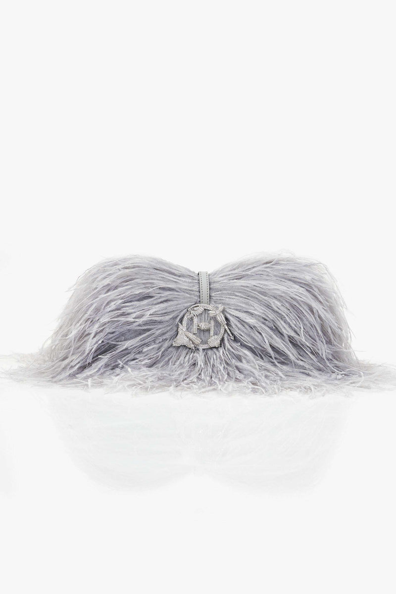 The Scarlet ƒ??Midiƒ?? Bag in Silver Grey