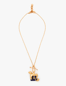 Scorpio Zodiac Sign Pendant Chain
