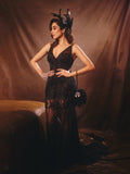 Jonita Gandhi In The Scarlet Minivet Handbag in Caviar Black