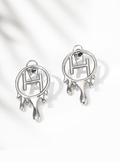 Silver Plated Midi Earrings