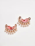 Stud Earrings in Vintage Rose