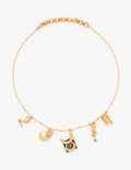 Taurus Zodiac Sign Charm Necklace