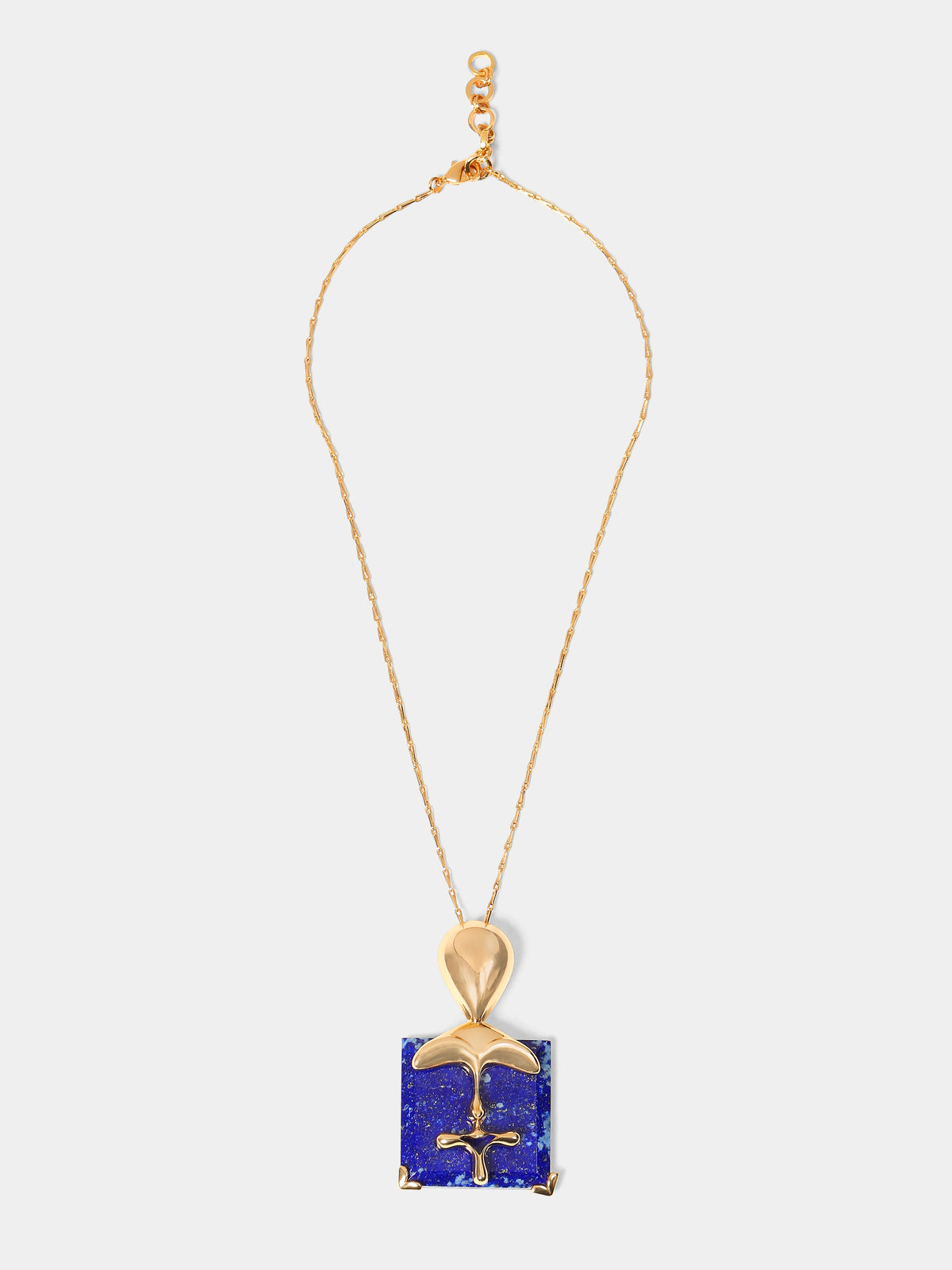 The XL Size Lapis Lazuli Sculpt Pendant