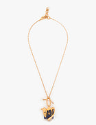 Virgo Zodiac Pendant Chain in 22kt Gold 