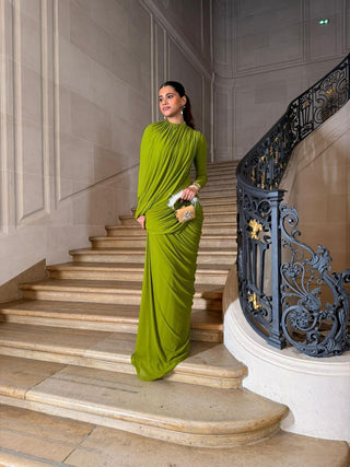 OH V Quill Furbie Handbag in Fawn Brown