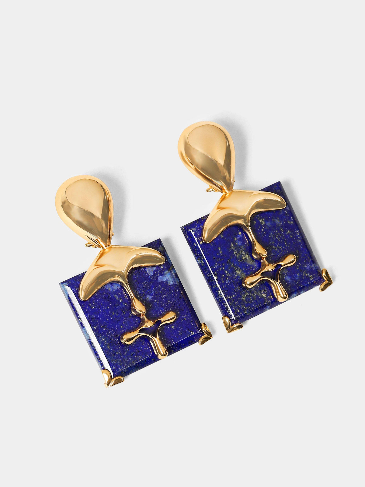 XL Lapis Lazuli Earrings 