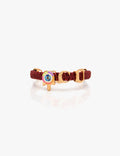 brown link bracelet