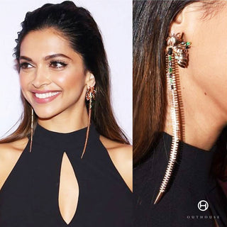 celebrity long earrings