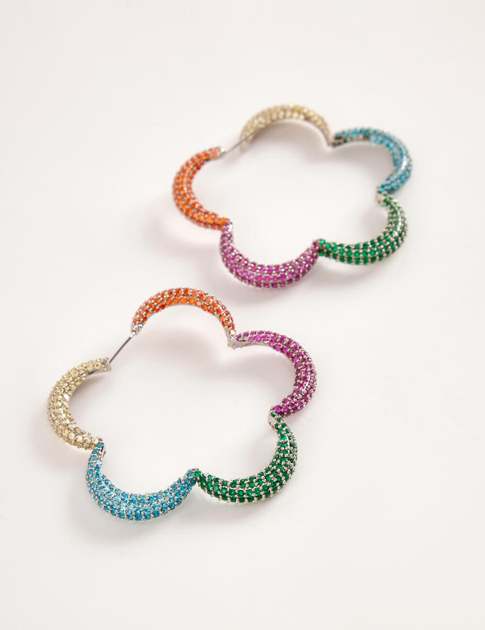 colourful mini hoops