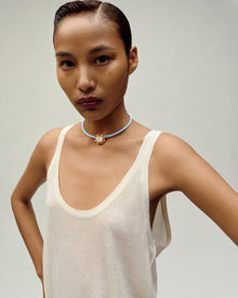 The Confessions Choker in Icy Blue